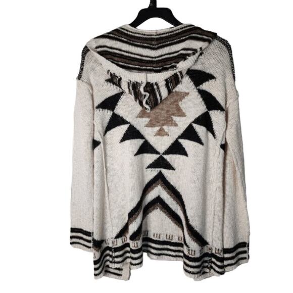 Maurices Southwestern Cardigan Sweater Womens Medium Open Front Tribal Aztec - Picture 1 of 5